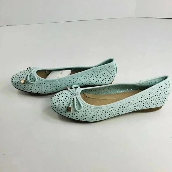 Goldtoe Comfort Plus Memory Foam Slip On Women's Bow Tie Flats Pumps New 7.5/9 - Picture 8 of 10
